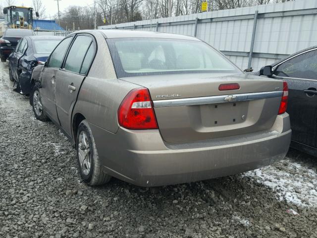 1G1ZS58F47F226677 - 2007 CHEVROLET MALIBU LS BROWN photo 3