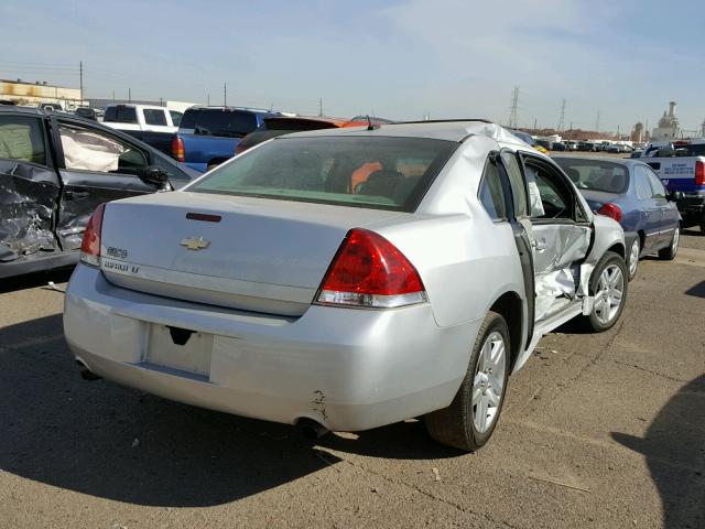 2G1WG5E30C1316618 - 2012 CHEVROLET IMPALA LT SILVER photo 4