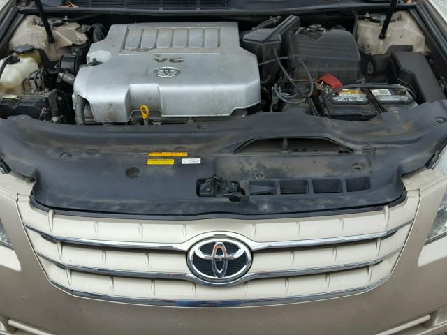 4T16K36545U033088 - 2005 TOYOTA AVALON XLS GOLD photo 7