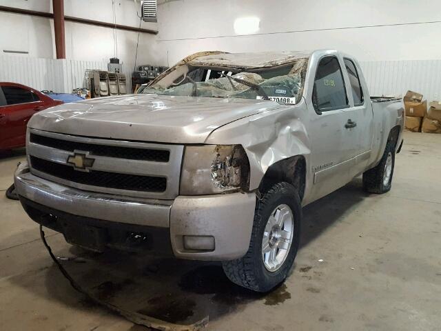 2GCEK19J581267734 - 2008 CHEVROLET SILVERADO TAN photo 2