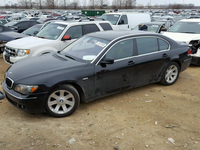 WBAHN83537DT68926 - 2007 BMW 750 BLACK photo 2