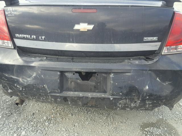 2G1WU583481344787 - 2008 CHEVROLET IMPALA LTZ BLACK photo 9