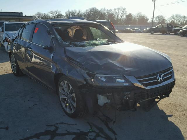 1HGCR2F52DA065886 - 2013 HONDA ACCORD SPO GRAY photo 1