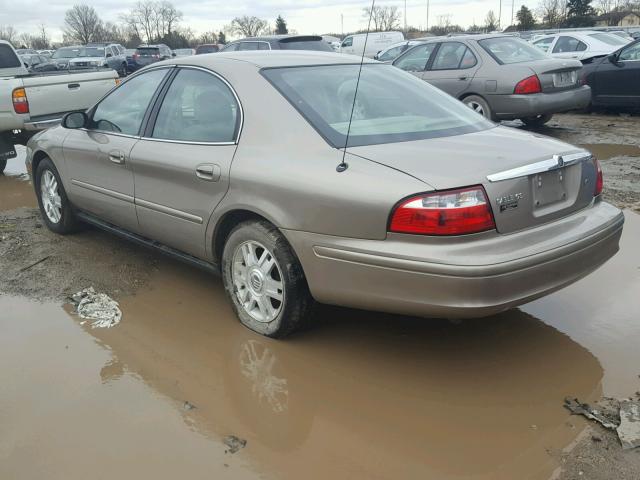 1MEFM50255A630075 - 2005 MERCURY SABLE GS GOLD photo 3