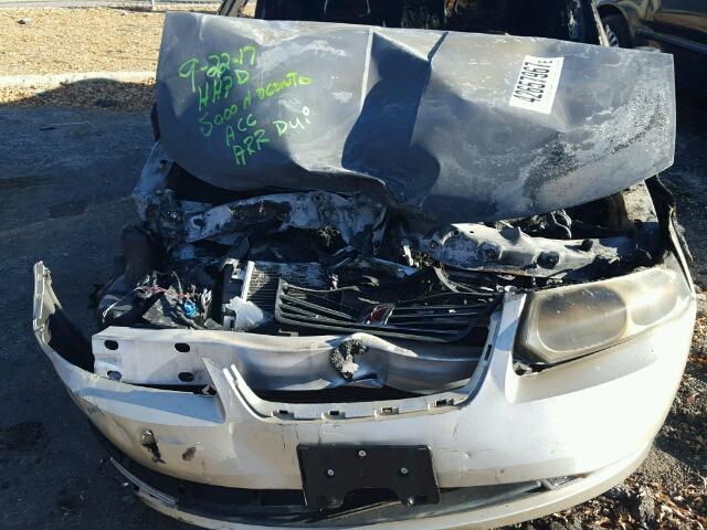 1G8AL52F35Z167931 - 2005 SATURN ION LEVEL SILVER photo 7