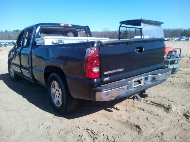 1GCEC19Z27Z164215 - 2007 CHEVROLET SILVERADO BLACK photo 3