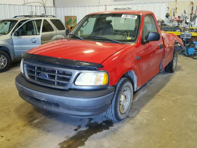 1FTRF17263NB10397 - 2003 FORD F150 RED photo 2