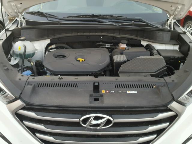 KM8J3CA44HU287700 - 2017 HYUNDAI TUCSON LIM WHITE photo 7