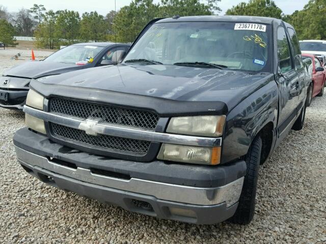 2GCEC19T031291009 - 2003 CHEVROLET SILVERADO GRAY photo 2