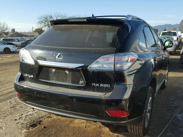 JTJBK1BA4A2415260 - 2010 LEXUS RX 350 BLACK photo 4