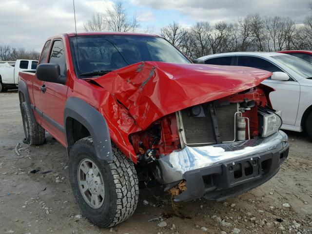 1GCDT196168259144 - 2006 CHEVROLET COLORADO RED photo 1