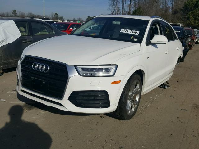 WA1GFCFSXGR012597 - 2016 AUDI Q3 PRESTIG WHITE photo 2