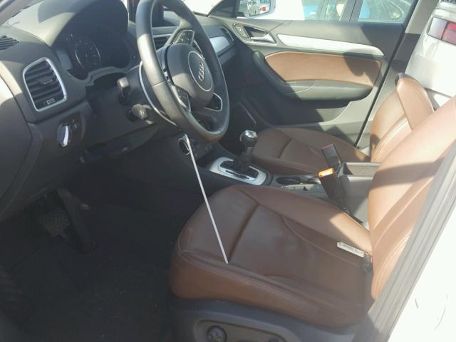 WA1GFCFSXGR012597 - 2016 AUDI Q3 PRESTIG WHITE photo 5