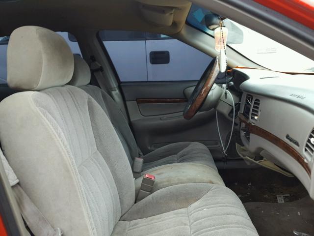 2G1WF52E5Y9290504 - 2000 CHEVROLET IMPALA 红色 照片 5