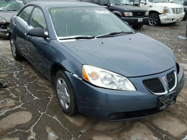 1G2ZF55B464274658 - 2006 PONTIAC G6 SE BLUE photo 1