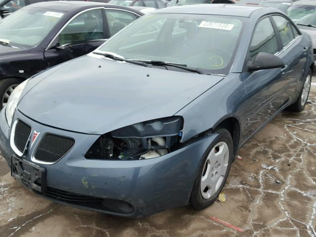 1G2ZF55B464274658 - 2006 PONTIAC G6 SE BLUE photo 2