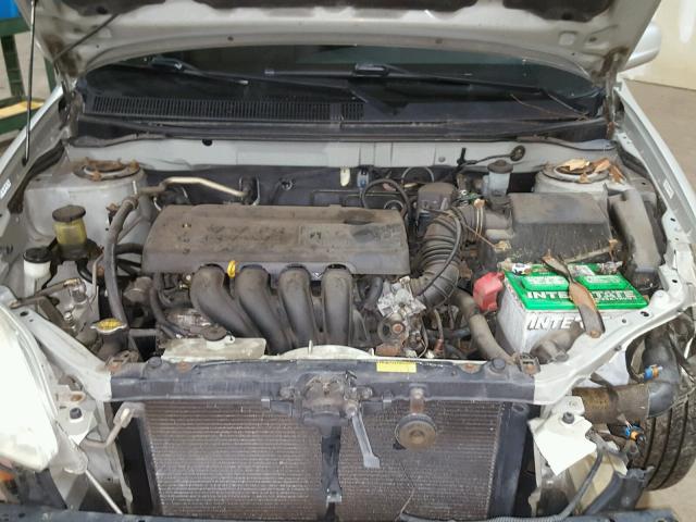 2T1KR32E83C057730 - 2003 TOYOTA COROLLA MA SILVER photo 7