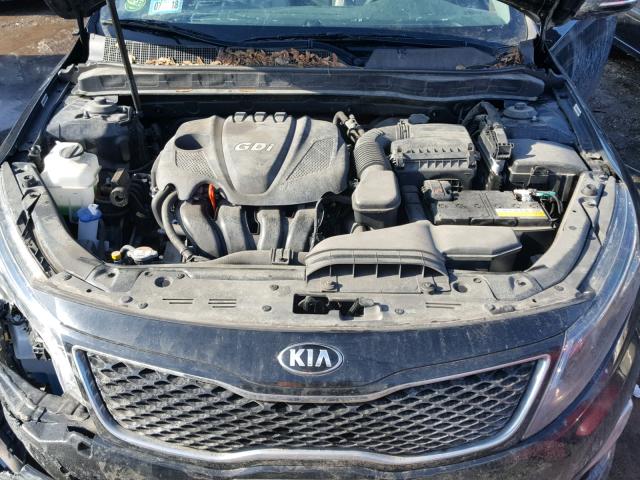 5XXGM4A74FG415822 - 2015 KIA OPTIMA LX BLACK photo 7