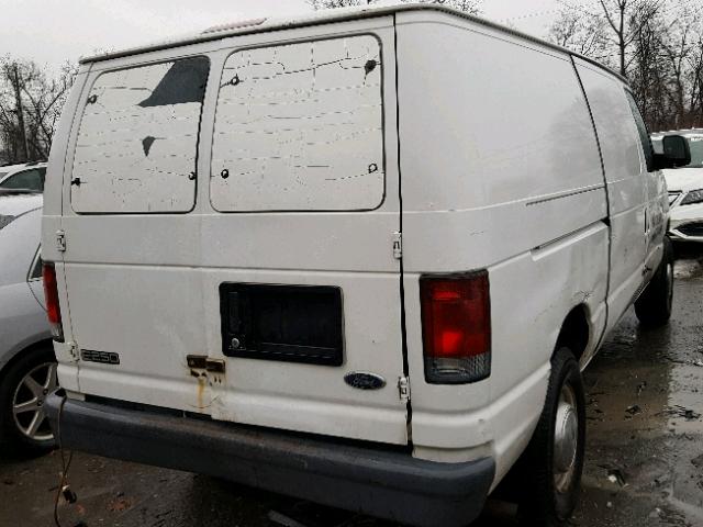 1FTNE24W35HA34282 - 2005 FORD ECONOLINE WHITE photo 4