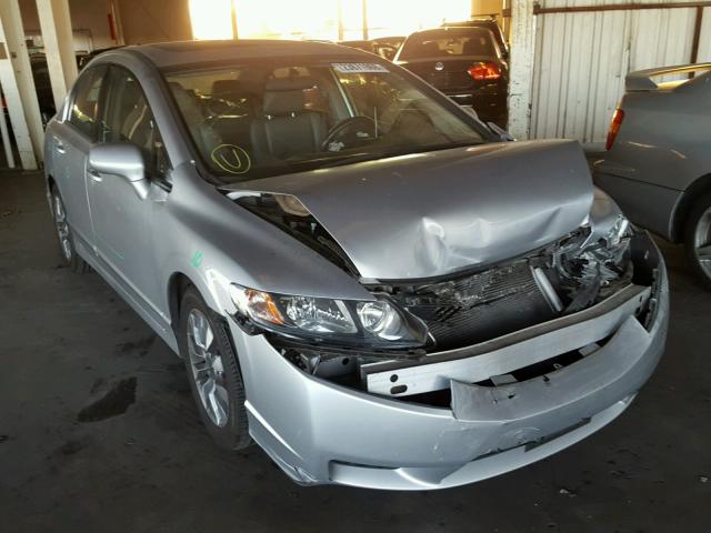 2HGFA16939H334486 - 2009 HONDA CIVIC EXL SILVER photo 1