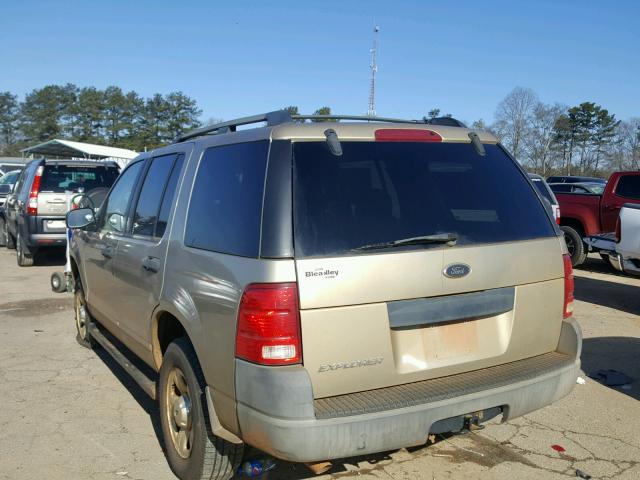 1FMZU62KX3UB47187 - 2003 FORD EXPLORER X BROWN photo 3