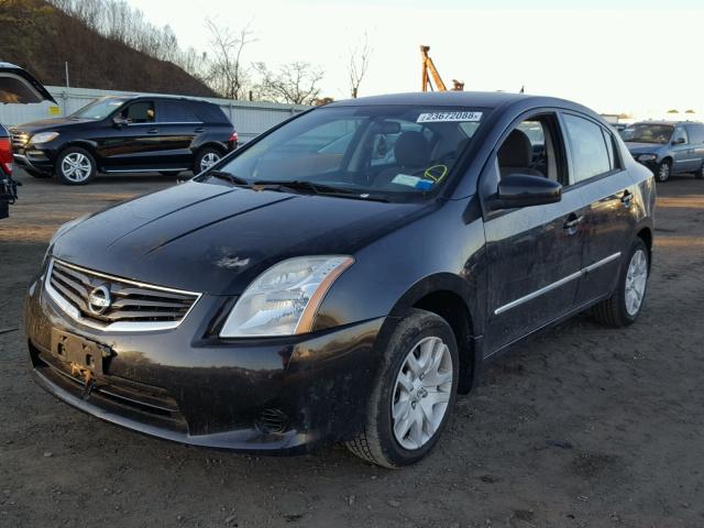 3N1AB6AP6AL713344 - 2010 NISSAN SENTRA 2.0 BLACK photo 2