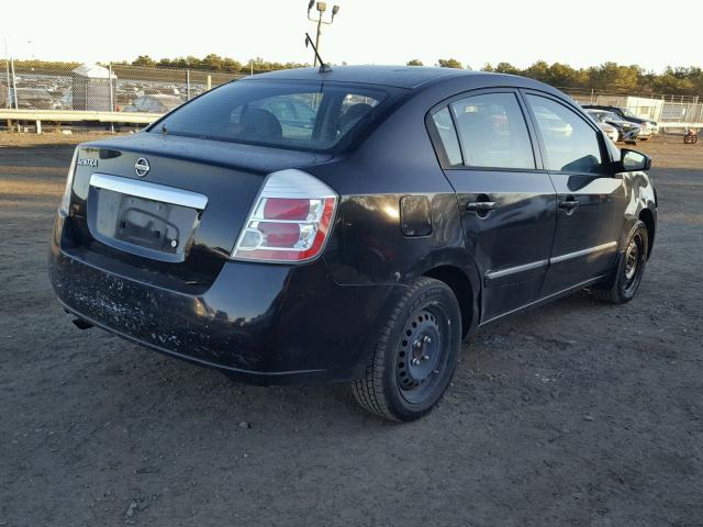 3N1AB6AP6AL713344 - 2010 NISSAN SENTRA 2.0 BLACK photo 4