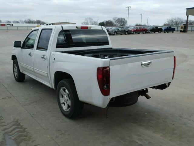 1GTDSCDE0A8121617 - 2010 GMC CANYON SLE WHITE photo 3