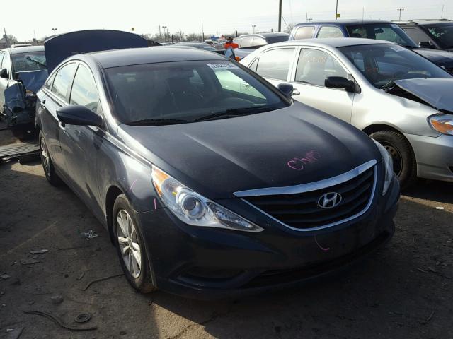 5NPEB4AC5CH372294 - 2012 HYUNDAI SONATA GLS GRAY photo 1