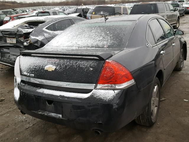 2G1WU58RX79376471 - 2007 CHEVROLET IMPALA LTZ BLACK photo 4