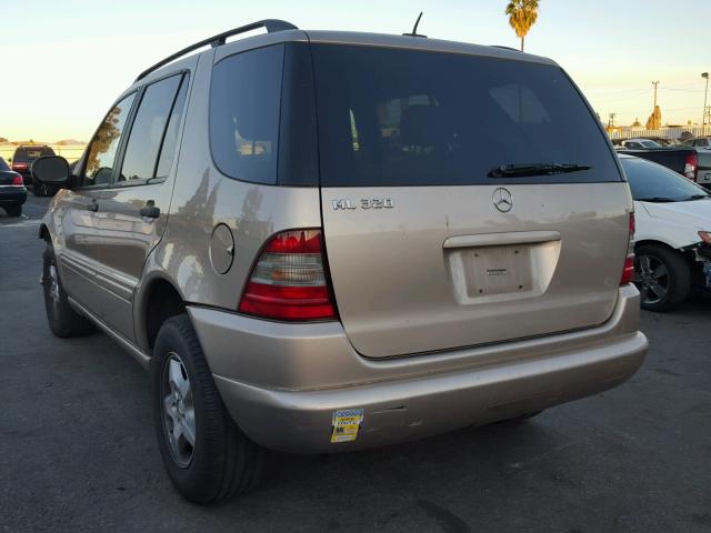 4JGAB54E71A251865 - 2001 MERCEDES-BENZ ML 320 GOLD photo 3