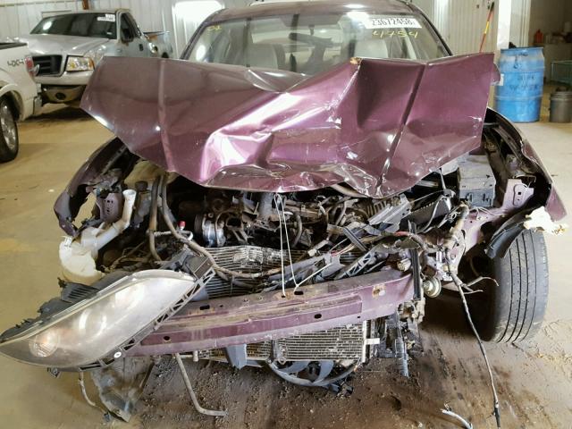 JM1BK12F171744754 - 2007 MAZDA 3 I PURPLE photo 7