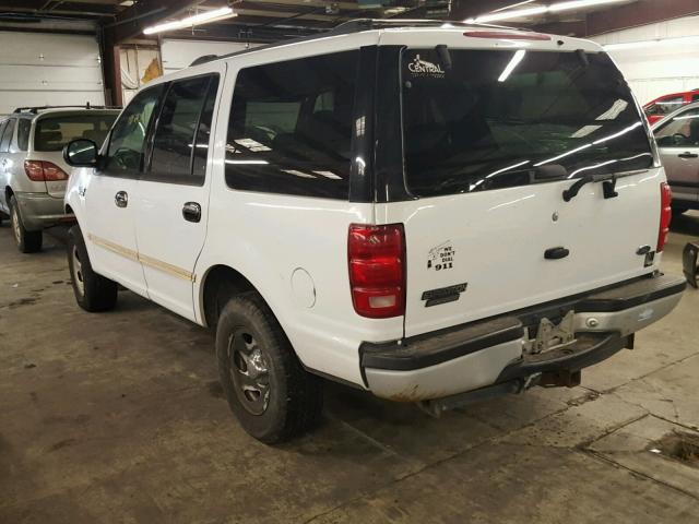 1FMPU16L61LB44934 - 2001 FORD EXPEDITION WHITE photo 3