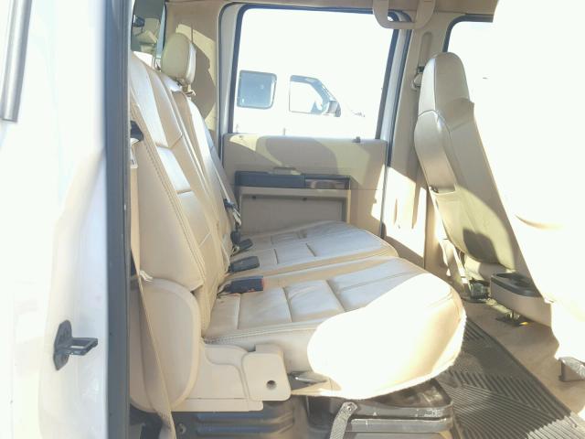 1FTWW31R48EB17747 - 2008 FORD F350 SRW S WHITE photo 6