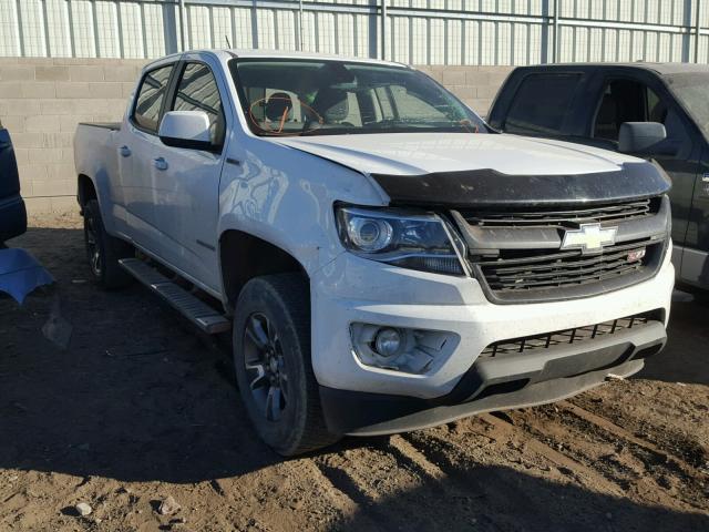 1GCPTDE17G1378030 - 2016 CHEVROLET COLORADO Z WHITE photo 1