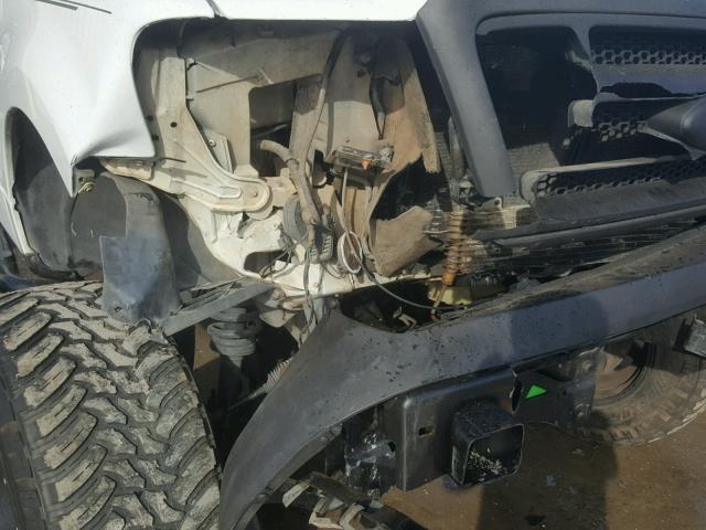 1FTRF14W96NB33698 - 2006 FORD F150 WHITE photo 9