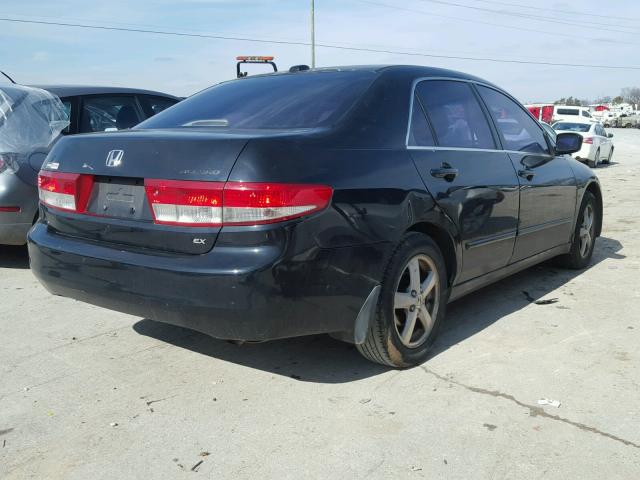 1HGCM55854A079938 - 2004 HONDA ACCORD EX BLACK photo 4