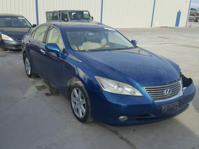 JTHBJ46G472072057 - 2007 LEXUS ES 350 BLUE photo 1