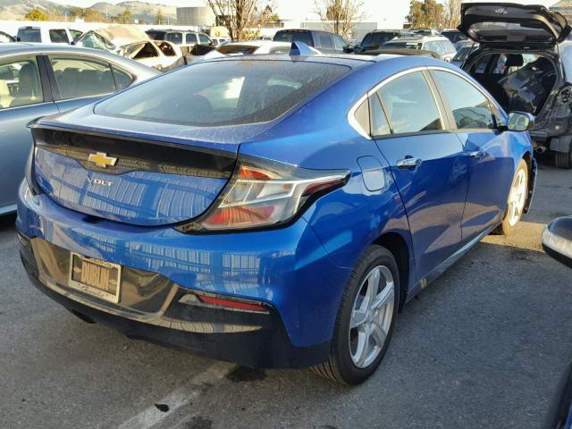 1G1RC6S5XHU208510 - 2017 CHEVROLET VOLT LT BLUE photo 4