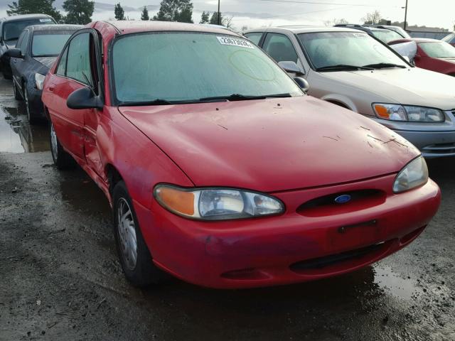 1FALP13P6VW265801 - 1997 FORD ESCORT LX RED photo 1