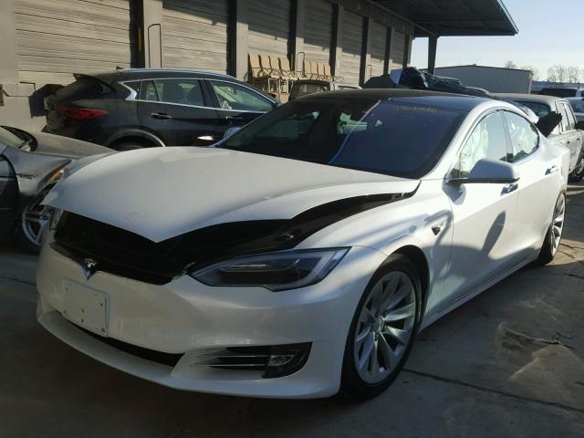 5YJSA1E16HF231348 - 2017 TESLA MODEL S WHITE photo 2