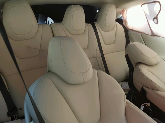 5YJSA1E16HF231348 - 2017 TESLA MODEL S WHITE photo 6