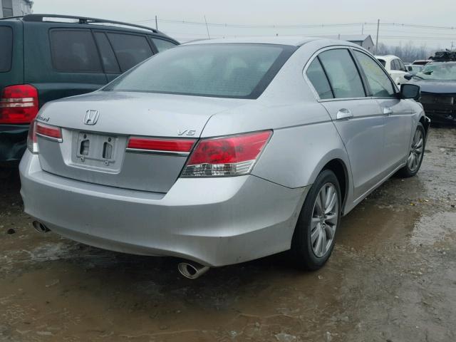 1HGCP3F71CA017162 - 2012 HONDA ACCORD EX SILVER photo 4