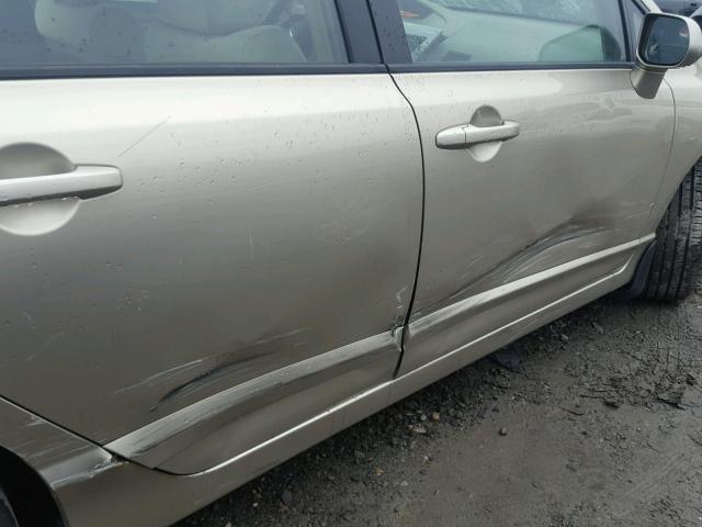 1HGFA16817L012419 - 2007 HONDA CIVIC EX ოქროსფერი ფოტო 9