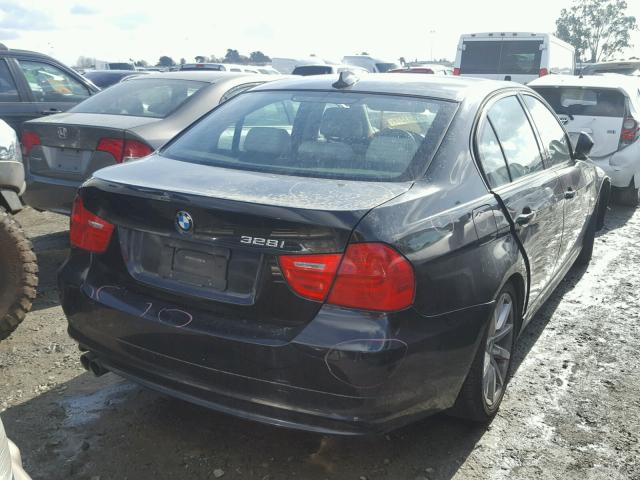 WBAPH5G52BNM83922 - 2011 BMW 328 I SULE BLACK photo 4