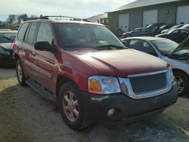 1GKDT13S422379270 - 2002 GMC ENVOY BURGUNDY photo 1