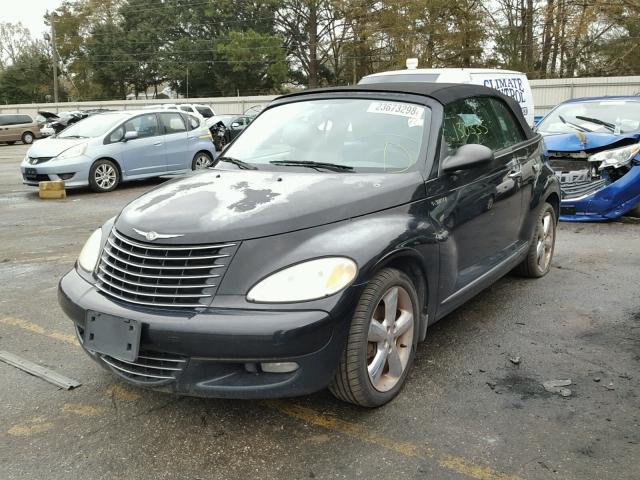 3C3AY75S75T283527 - 2005 CHRYSLER PT CRUISER BLACK photo 2