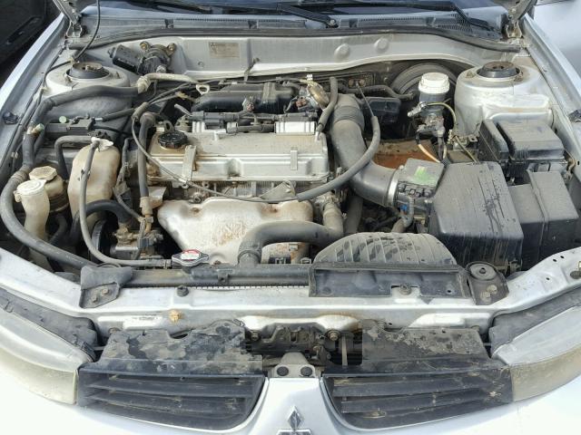 4A3AA46G72E099688 - 2002 MITSUBISHI GALANT ES SILVER photo 7