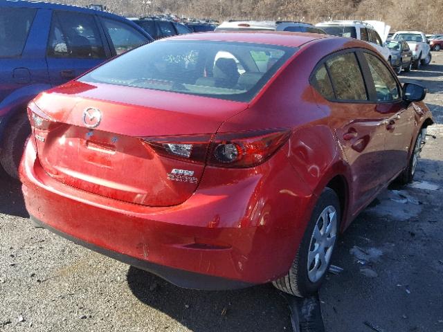 3MZBM1T73GM249523 - 2016 MAZDA 3 SPORT RED photo 4