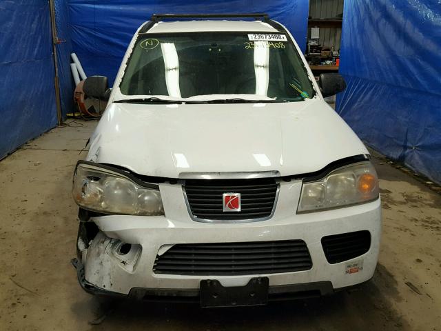 5GZCZ33D86S871985 - 2006 SATURN VUE WHITE photo 9